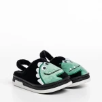 Детски чехли  черни  от текстилен материал  Vertis