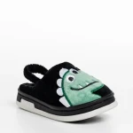 Детски чехли  черни  от текстилен материал  Vertis