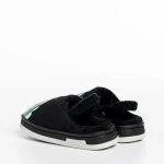 Детски чехли  черни  от текстилен материал  Vertis