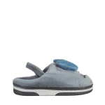 Детски чехли сиви от текстилен материал  Ronnie