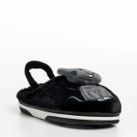 Детски чехли  черни  от текстилен материал  Sivan