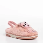 Детски чехли  розови  от текстилен материал  Sivan