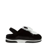 Детски чехли  черни  от текстилен материал  Pierre