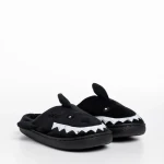 Детски чехли  черни  от текстилен материал  Vanden