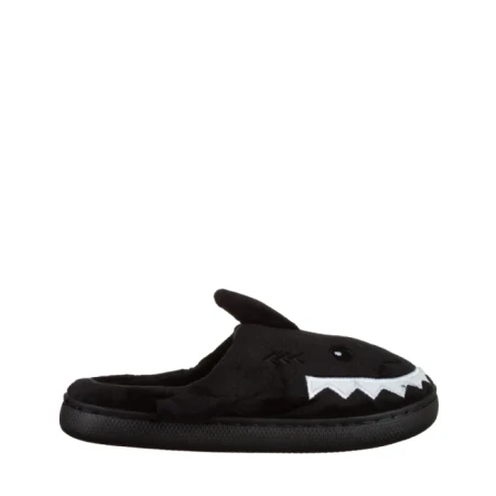 Детски чехли  черни  от текстилен материал  Vanden