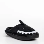 Детски чехли  черни  от текстилен материал  Vanden