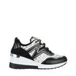 Дамски спортни обувки  черни  от еко кожа  Ramonda