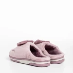 Детски чехли лилави от текстилен материал  Sivan