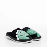 Детски чехли  черни  от текстилен материал  Vertis