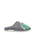 Детски чехли сиви от текстилен материал  Vertis