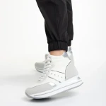 Дамски спортни обувки  бели  от еко кожа  Rakayla