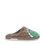 Детски чехли  бежови  от текстилен материал  Vertis