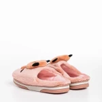 Детски чехли  розови  от текстилен материал  Pierre