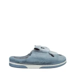 Детски чехли сиви от текстилен материал  Pierre