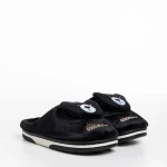 Детски чехли  черни  от текстилен материал  Ronnie