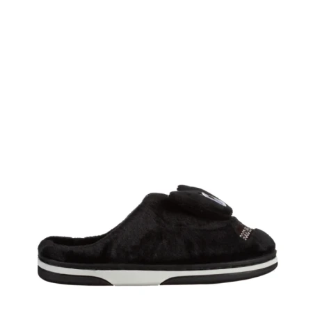 Детски чехли  черни  от текстилен материал  Ronnie