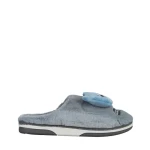 Детски чехли сиви от текстилен материал  Ronnie