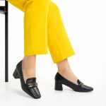 Дамски обувки  черни  от еко кожа  Renaye