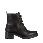 Дамски боти  черни  от естествена кожа Naisha