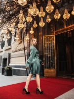 Дамски обувки  черни  от текстилен материал  Coriana