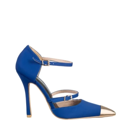 Дамски обувки  сини  от текстилен материал  Brisa