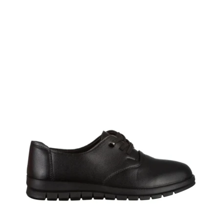 Дамски обувки  черни от еко кожа  Cambria