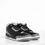 Мъжки спортни обувки  черни със сиво   от еко кожа  Marcelo