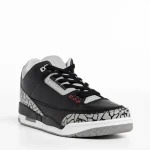 Мъжки спортни обувки  черни със сиво   от еко кожа  Marcelo