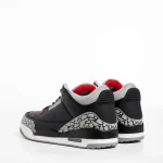 Мъжки спортни обувки  черни със сиво   от еко кожа  Marcelo