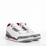 Мъжки спортни обувки  бели cu грена  от еко кожа  Marcelo