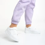 Дамски спортни обувки  бели от еко кожа  Colter