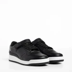 Мъжки спортни обувки  черни от еко кожа  Zaid