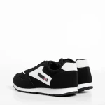 Мъжки спортни обувки  черни от текстилен материал  Vencil