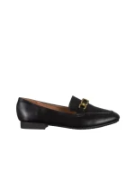 Дамски мокасини  черни  от еко кожа  Perdita