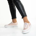 Дамски  кецове  розови  от текстилен материал  Dariana