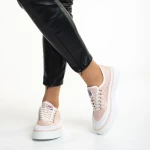 Дамски  кецове  розови  от текстилен материал  Dariana