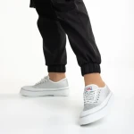 Дамски  кецове  сиви  от текстилен материал  Dariana