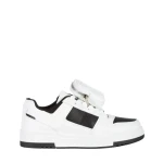 Дамски спортни обувки  бели с черно  от еко кожа Inola