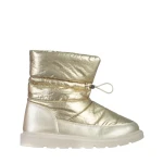 Дамски чизми Dionyza от текстилен материал златисти