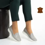 Дамски обувки сиви  от естествена кожа Tajana