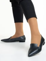 Дамски балерини  Marco сиви  от естествена кожа Lally