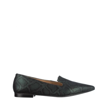 Дамски балерини  Marco зелени  от естествена кожа Lally