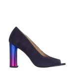 Дамски обувки Marco сини  от велур  Cecelia