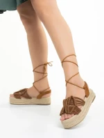 Дамски сандали  maro от текстилен материал  Akulina