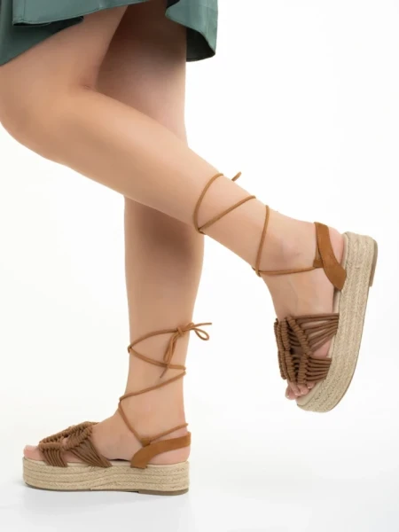 Дамски сандали  maro от текстилен материал  Akulina