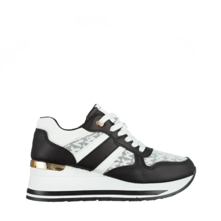 Дамски спортни обувки  черни от еко кожа  Izebel