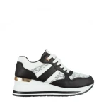 Дамски спортни обувки  черни от еко кожа  Izebel