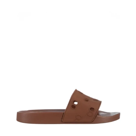 Дамски чехли  кафяви от синтетичен материал  Raimonda