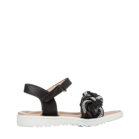 Детски сандали черни  от еко кожа  Tamari