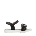 Детски сандали черни  от еко кожа  Tamari